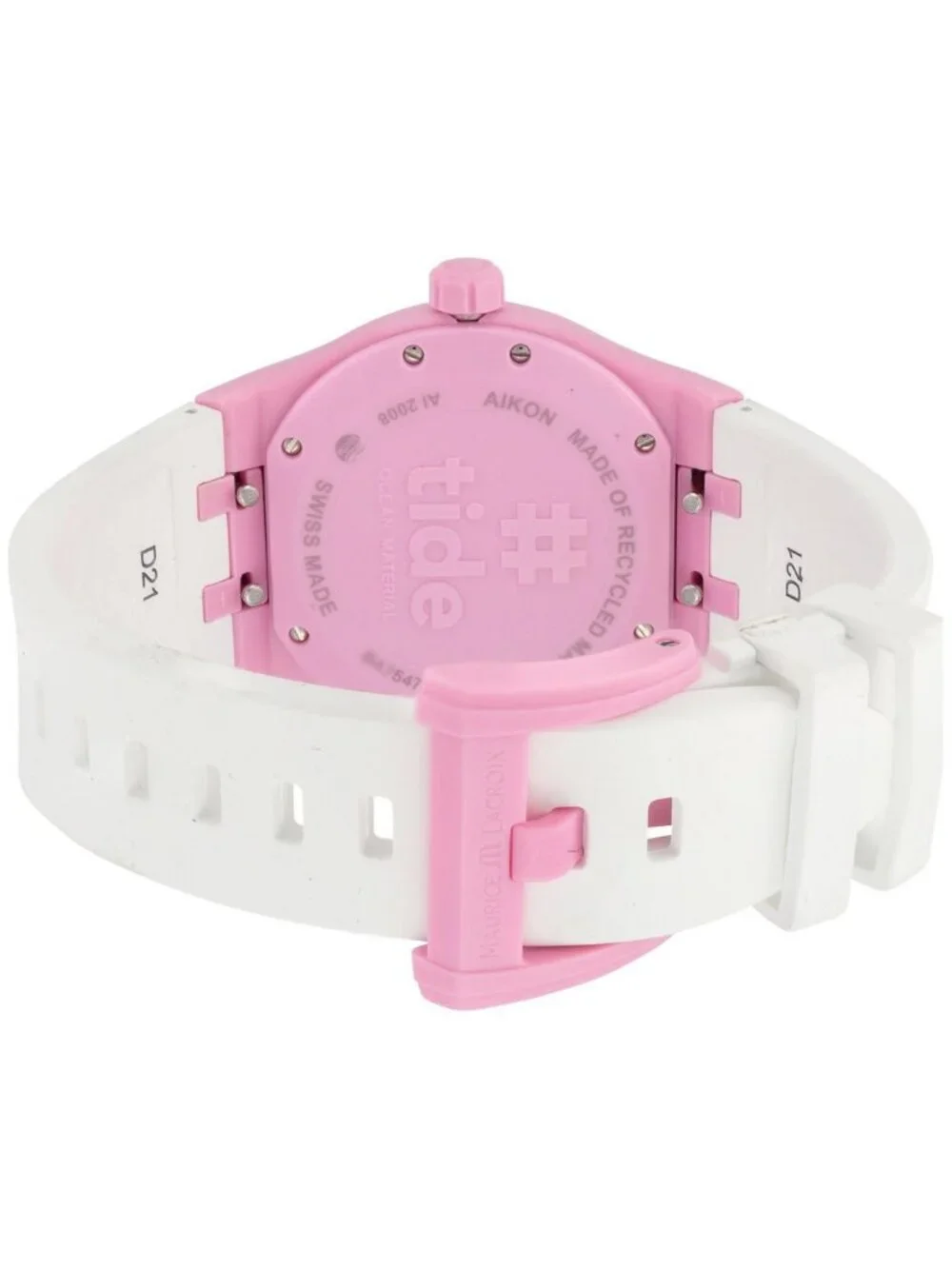 NWT Maurice Lacroix Aikon Tide Quartz Pink Dial Men's Watch